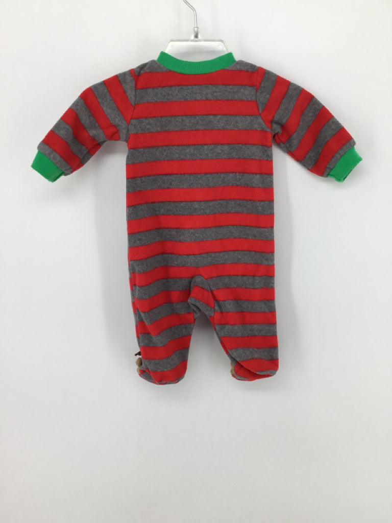 Just One You Made by Carters Child Size Newborn Red Christmas Sleeper