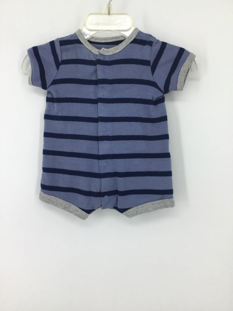Carter's Child Size Newborn Blue Stripe Outfit - boys