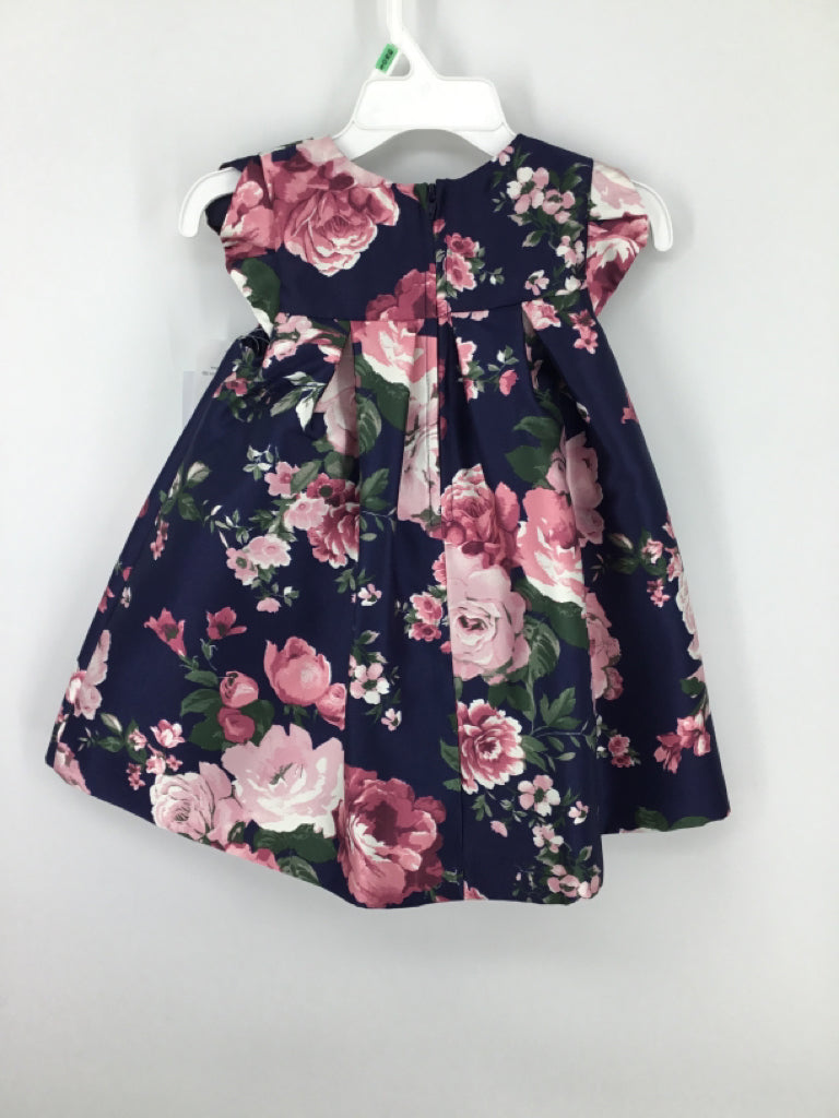 Bonnie Baby Child Size 18 Months Navy Dress - girls