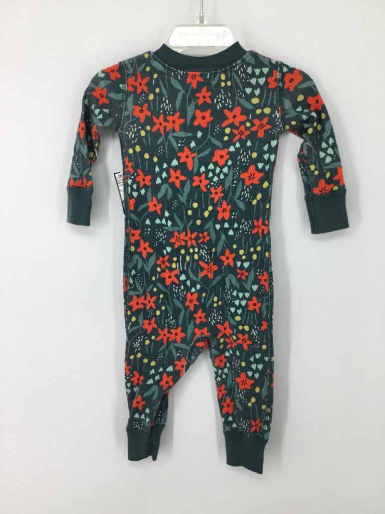 Hanna Andersson Child Size 6-12 Months Green Pajamas - girls