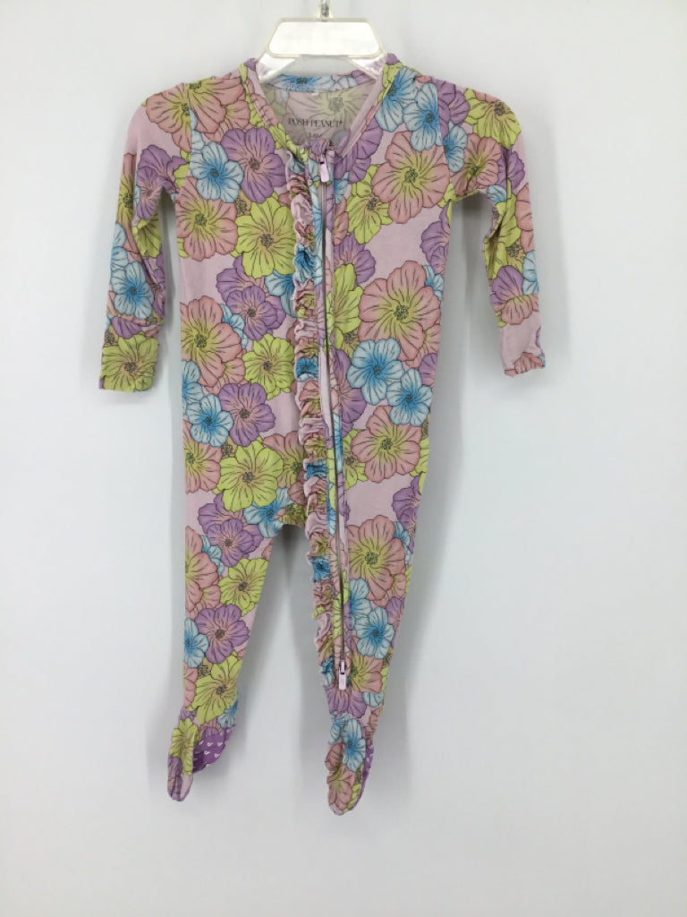Posh Peanut Child Size 3-6 Months Pink Sleepers