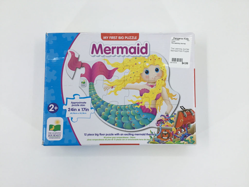 The Learning Journey Mermaid Floor Puzzle