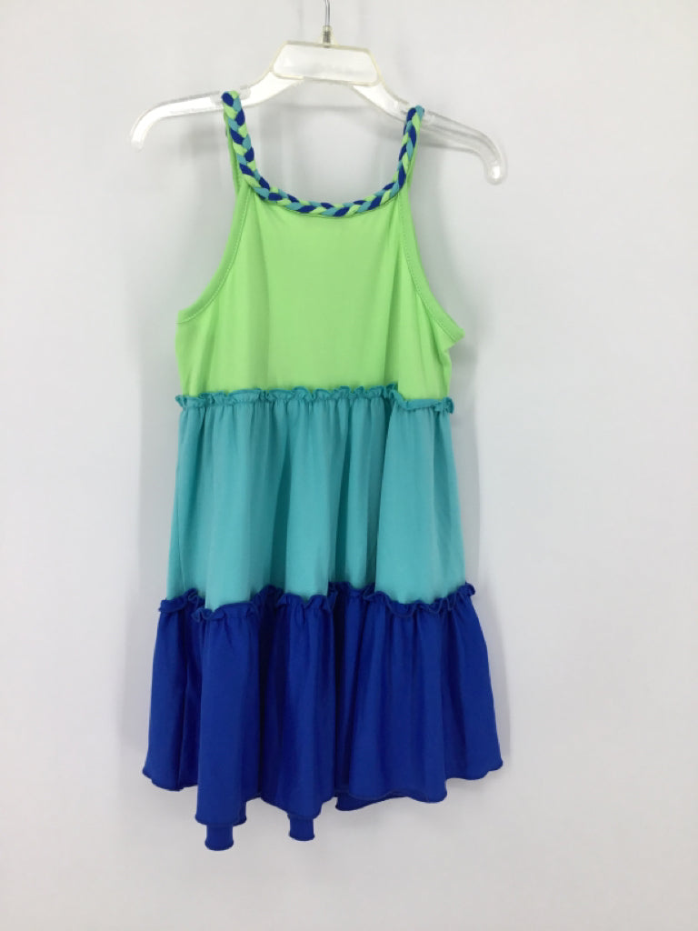 Zunie Child Size 4 Green Dress - girls