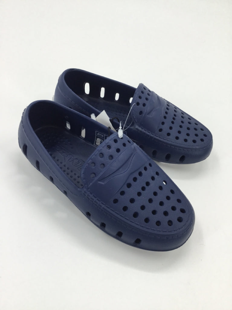Floafers Child Size 10 Toddler Navy Sandals/Flip Flops