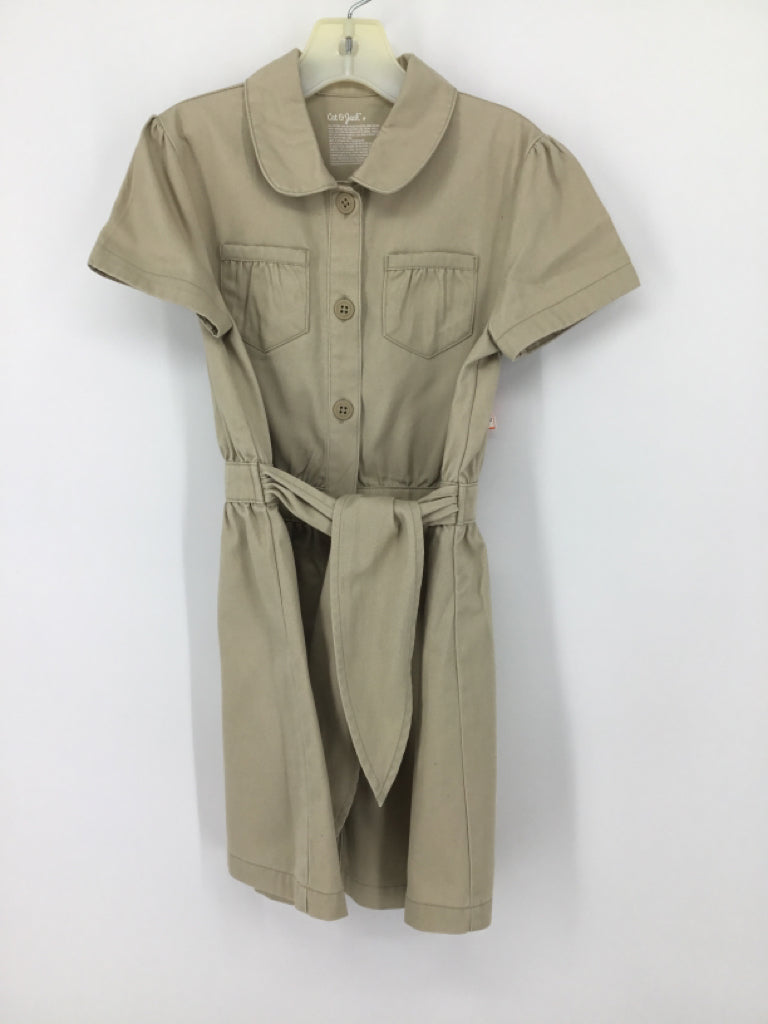 Cat & Jack Child Size 6 Tan Dress - girls
