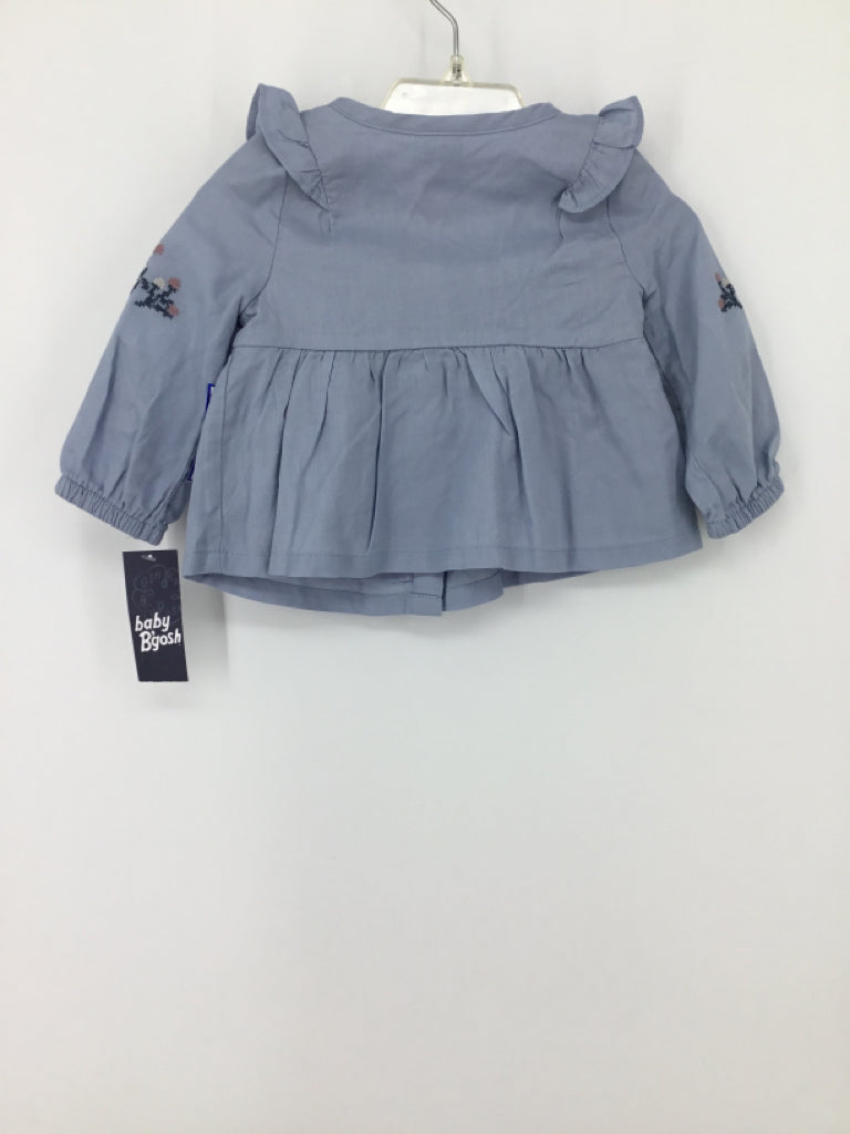 baby B'gosh Child Size 6 Months Blue Shirt - girls