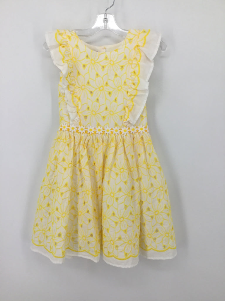 Blueberi Boulevard Child Size 8 Yellow Dress - girls