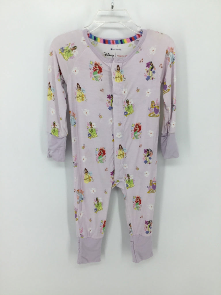 Magnetic Me + Disney Child Size 6-9 Months Purple Pajamas - girls