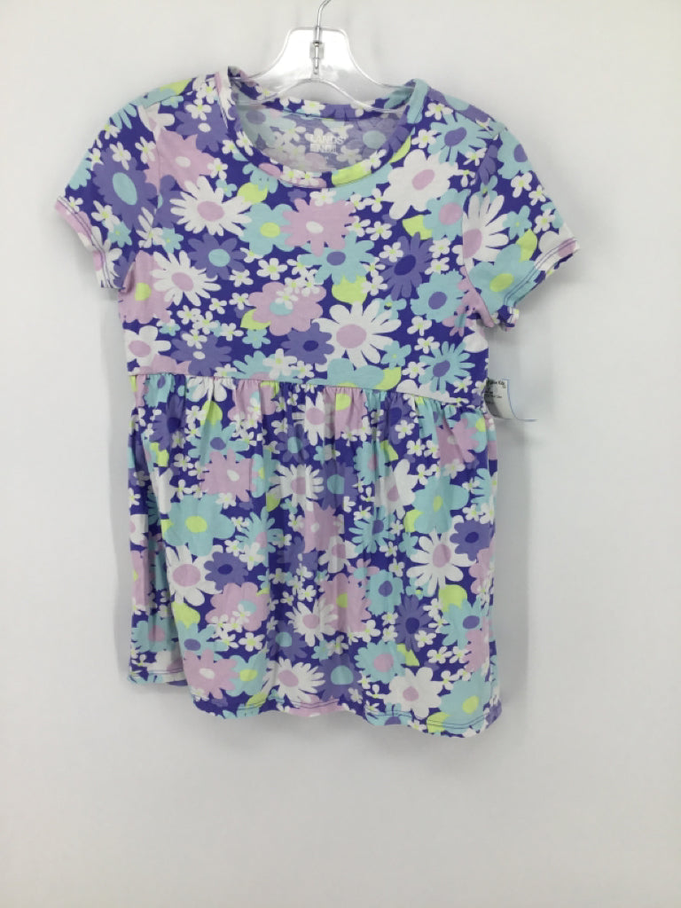 Lands' End Child Size 8 Purple Shirt - girls