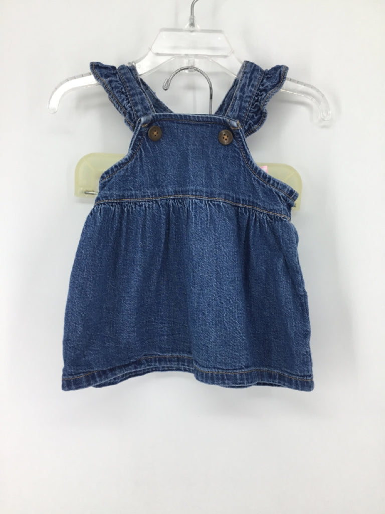 Baby Gap Child Size 0-3 Months Blue Dress - girls