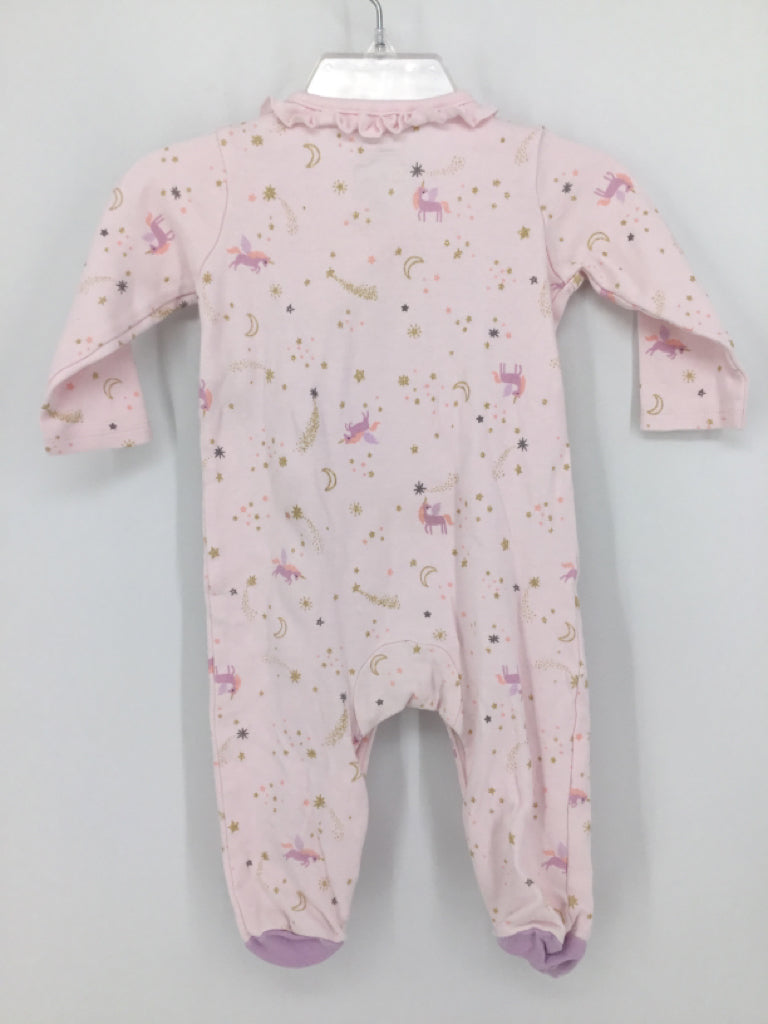 First Impressions Child Size 3-6 Months Pink Sleepers