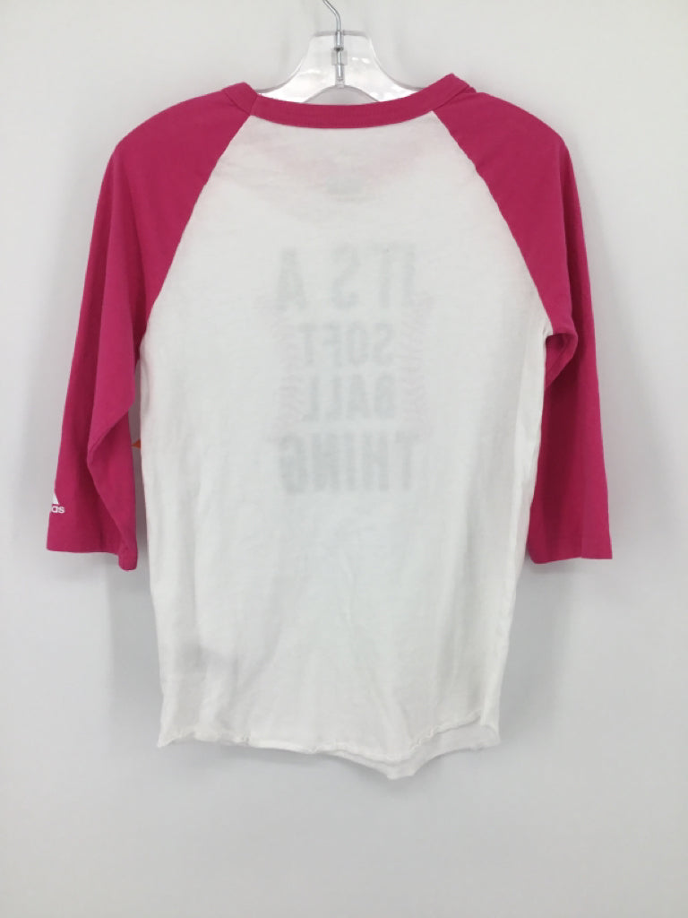Adidas Child Size 10 Pink T-shirt - girls