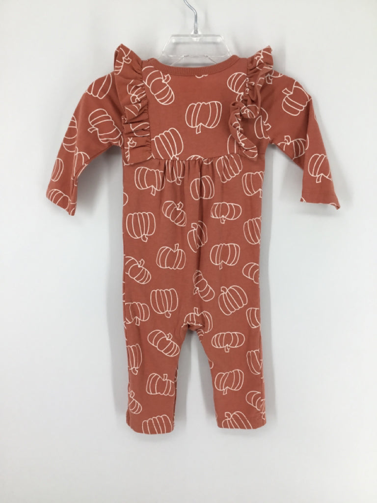 Cat & Jack Child Size 3-6 Months Pink Thanksgiving Outfit