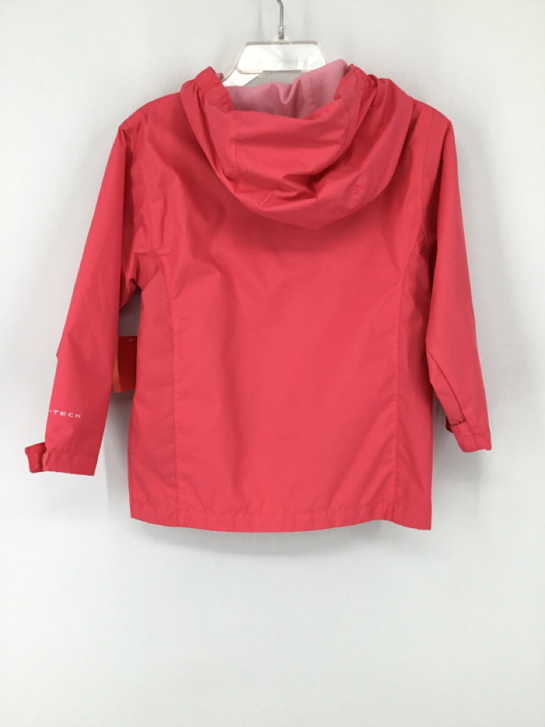 Columbia Child Size 3 Pink Raincoat - girls