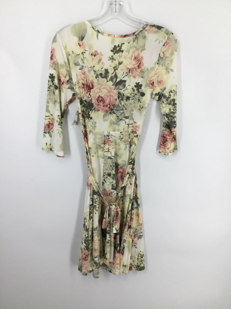 Pink Blush Size M Poly Blend Dress - Maternity