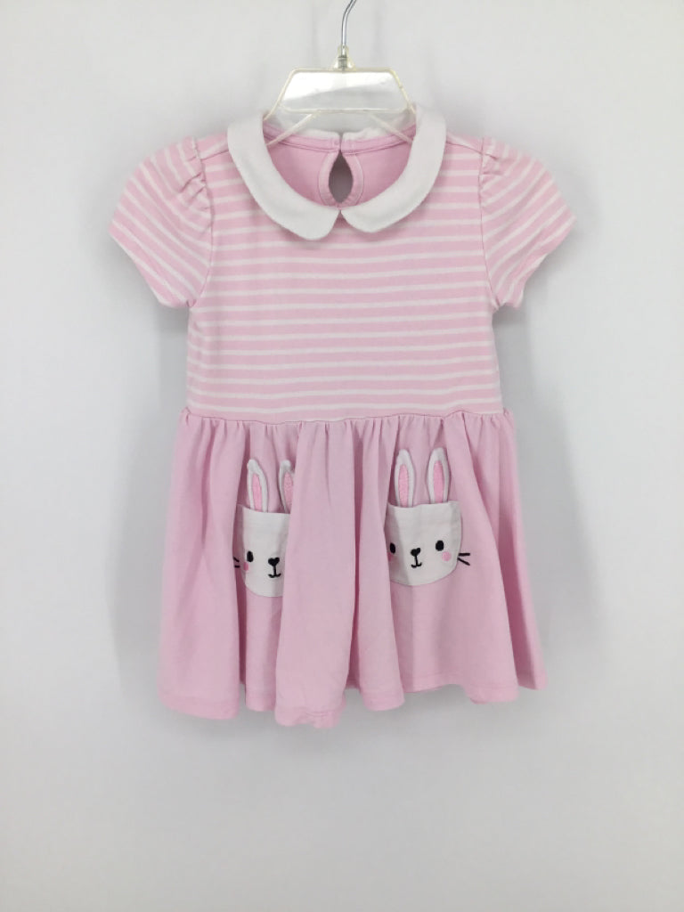 Play by Little Sleepies Child Size 12-18 Months Pink Easter Dress