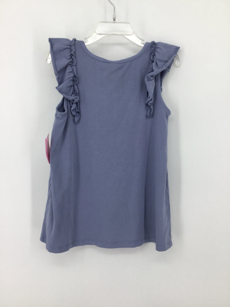 Savannah Child Size 5 Blue Tank top - girls