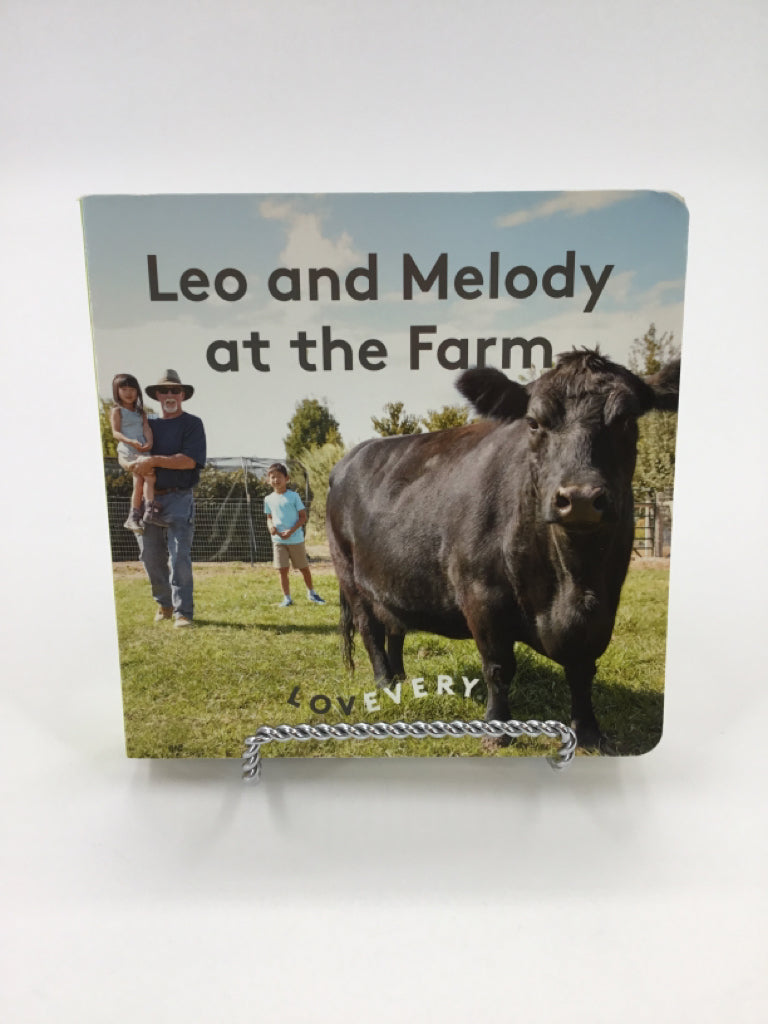 Lovevery Leo and Melody at the Farm Board Book