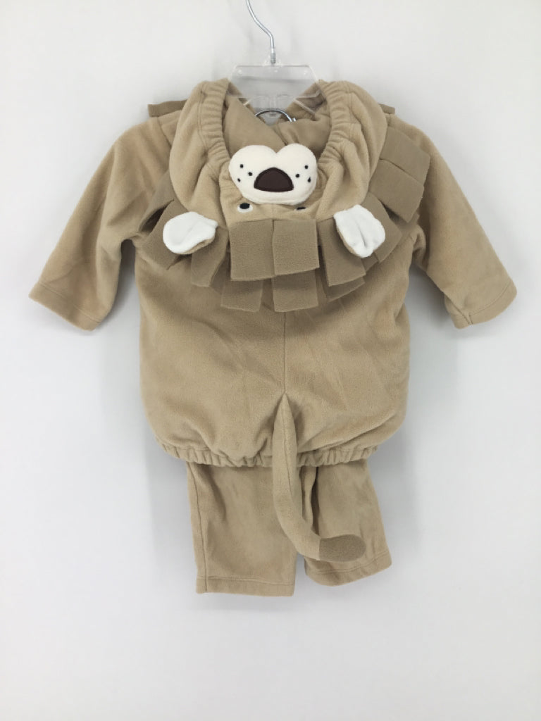 Carter's Child Size 3-6 Months Tan Lion Halloween Costume