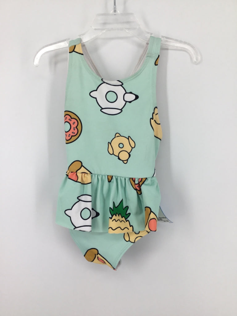Monica + Andy Child Size 18-24 Months Green Swimwear - girls