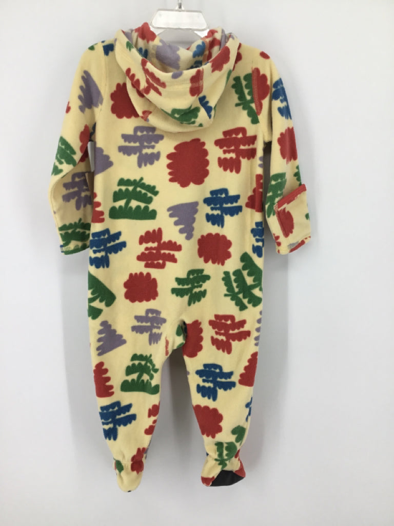 Patagonia Child Size 12-18 Months Yellow Print Outerwear - boys