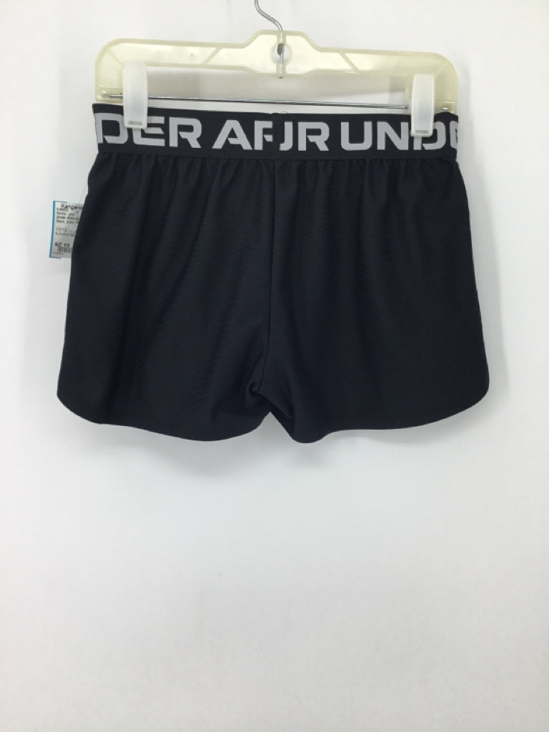 Under Armour Child Size 10 Black Shorts - girls