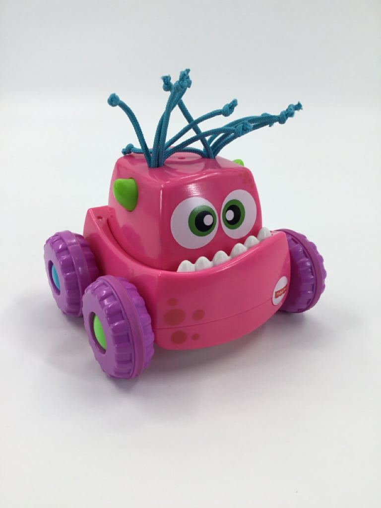 Fisher Price Pink Press & Go Monster Truck