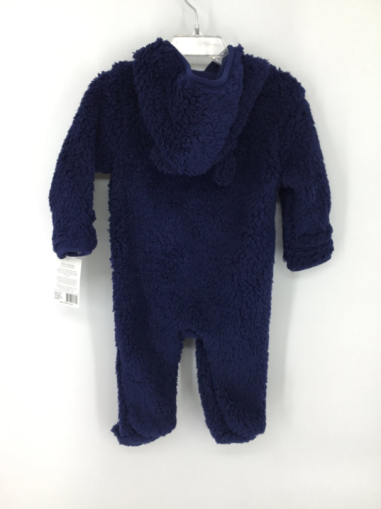 HB Child Size 9-12 Months Navy Solid Outerwear - boys