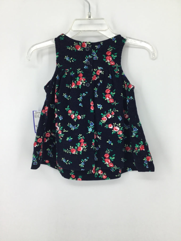 Baby Gap Child Size 0-3 Months Navy Dress - girls
