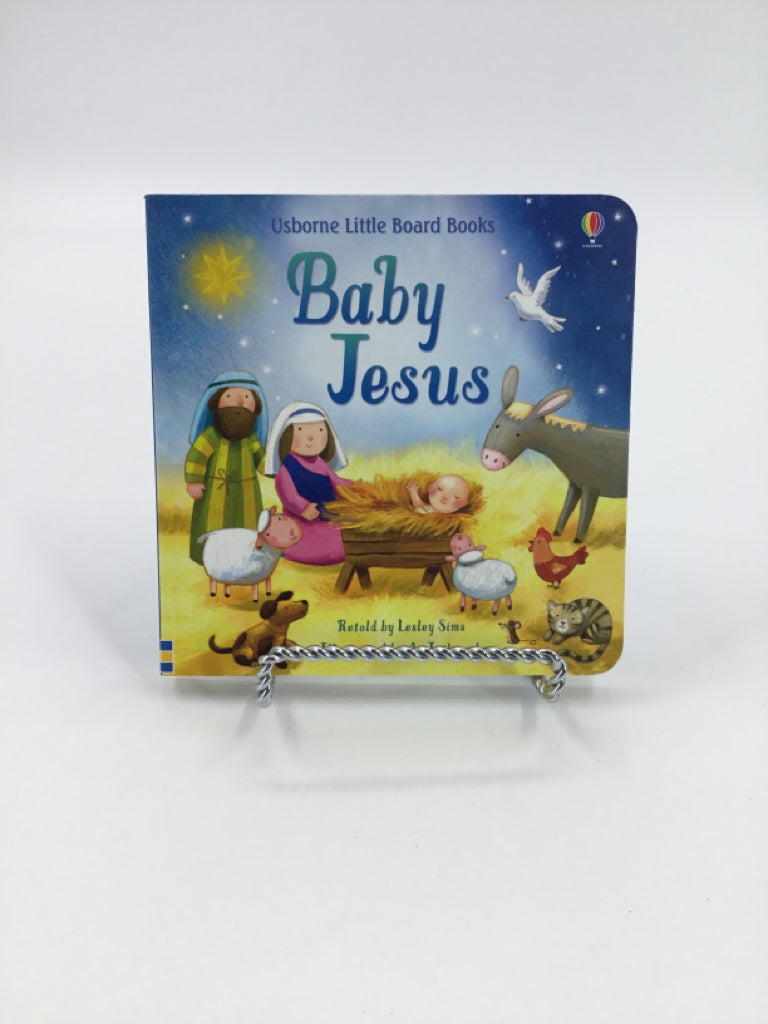 Usborne Little Board Books Baby Jesus Board Book