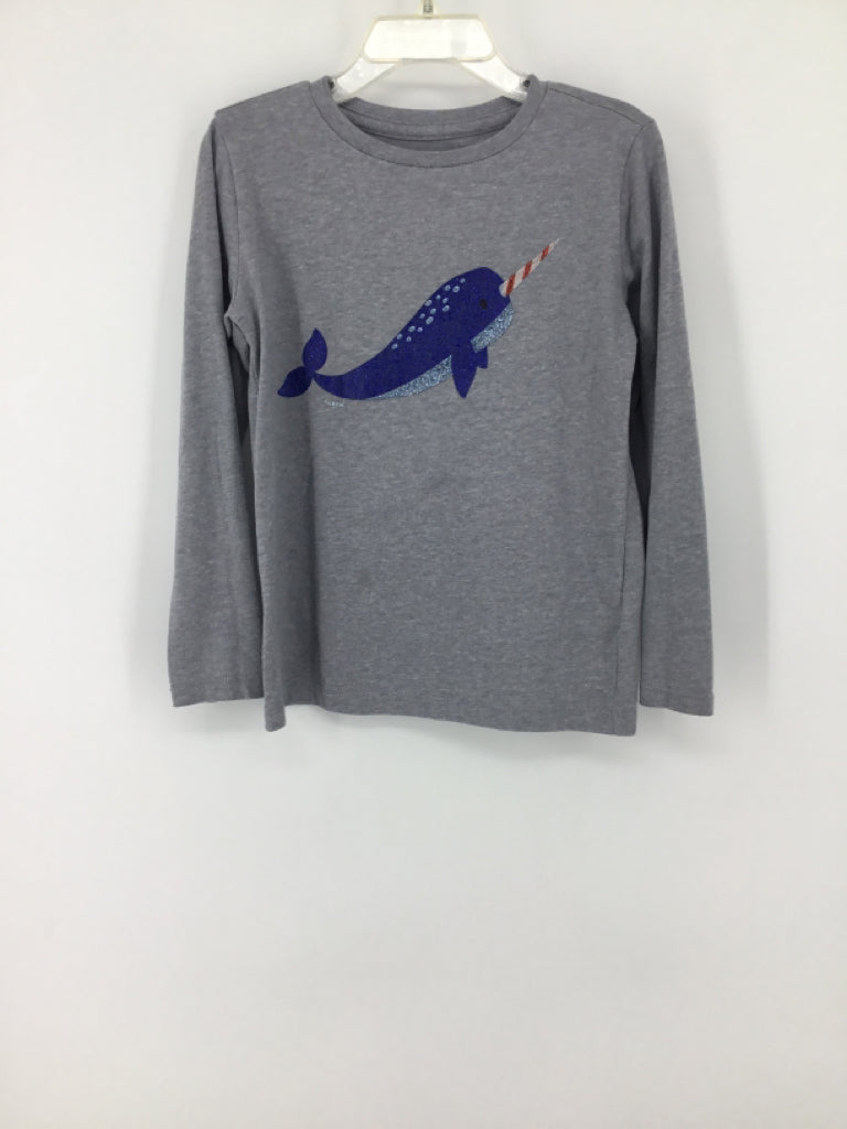 Crewcuts Child Size 4 Gray T-shirt - girls