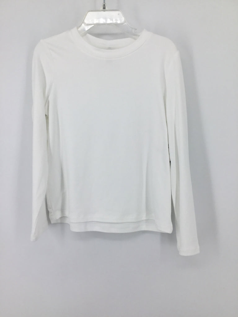 90 Degree Child Size 6 White Solid T-shirt - boys