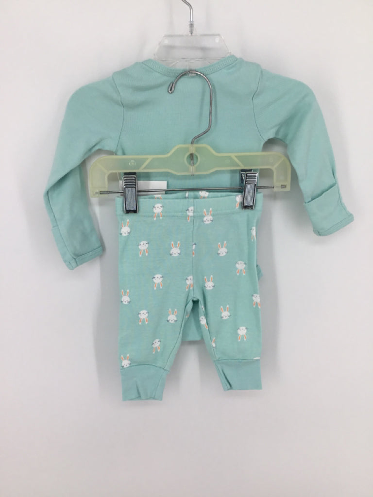 Just One You Made by Carters Child Size 3 Months Blue Easter Outfit