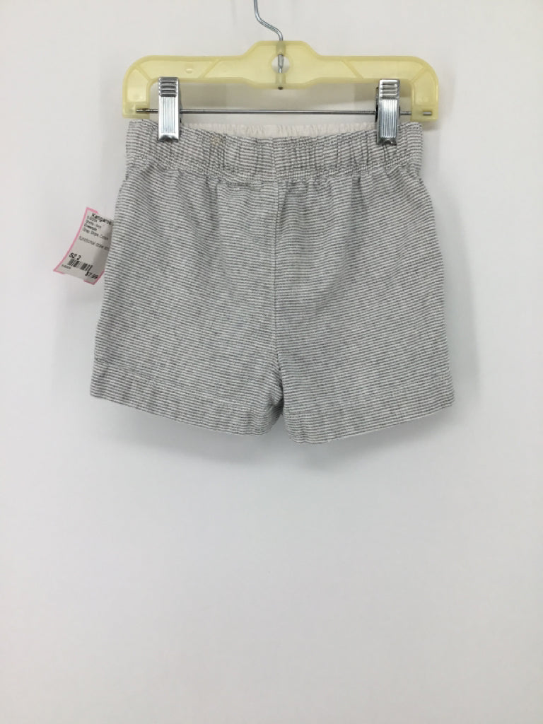 Crewcuts Child Size 2 Gray Stripe Shorts - boys