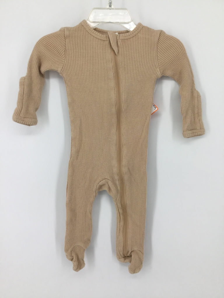 Spearmint Love Child Size 3-6 Months Tan Sleepers