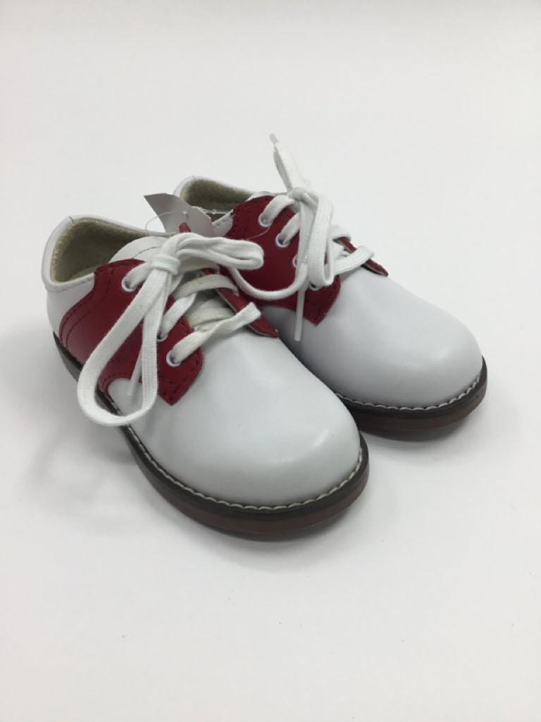 Footmates Child Size 6.5 Toddler Red Dress Shoes