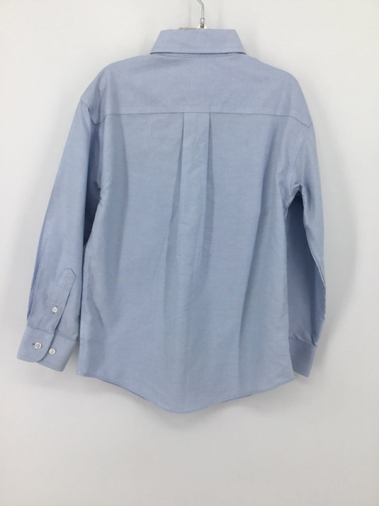 Class Club Child Size 6 Blue Solid Shirt - boys
