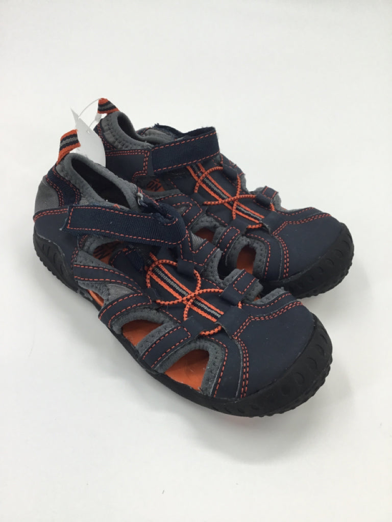 Harper Canyon Child Size 13 Navy Sandals/Flip Flops