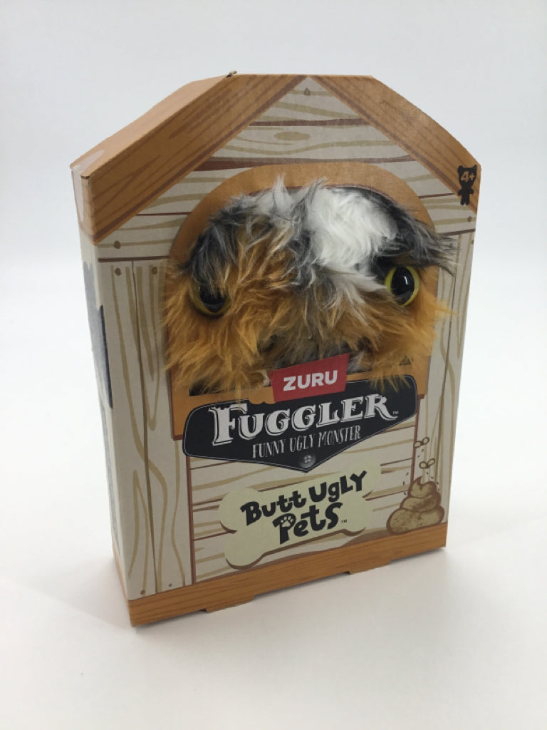 Zuru Fuggler Butt Ugly Pets Cheezee Calico Cat