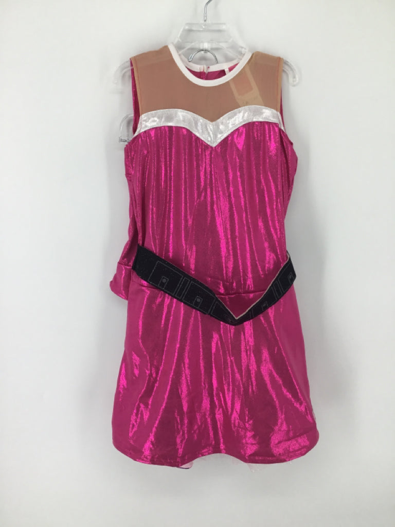 Rubies Child Size 7 Pink Barbie Princess Power Halloween Costume