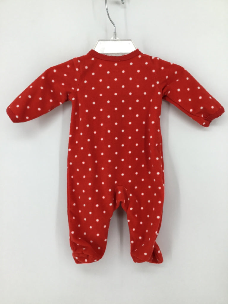 Carter's Child Size Newborn Red Christmas Sleeper