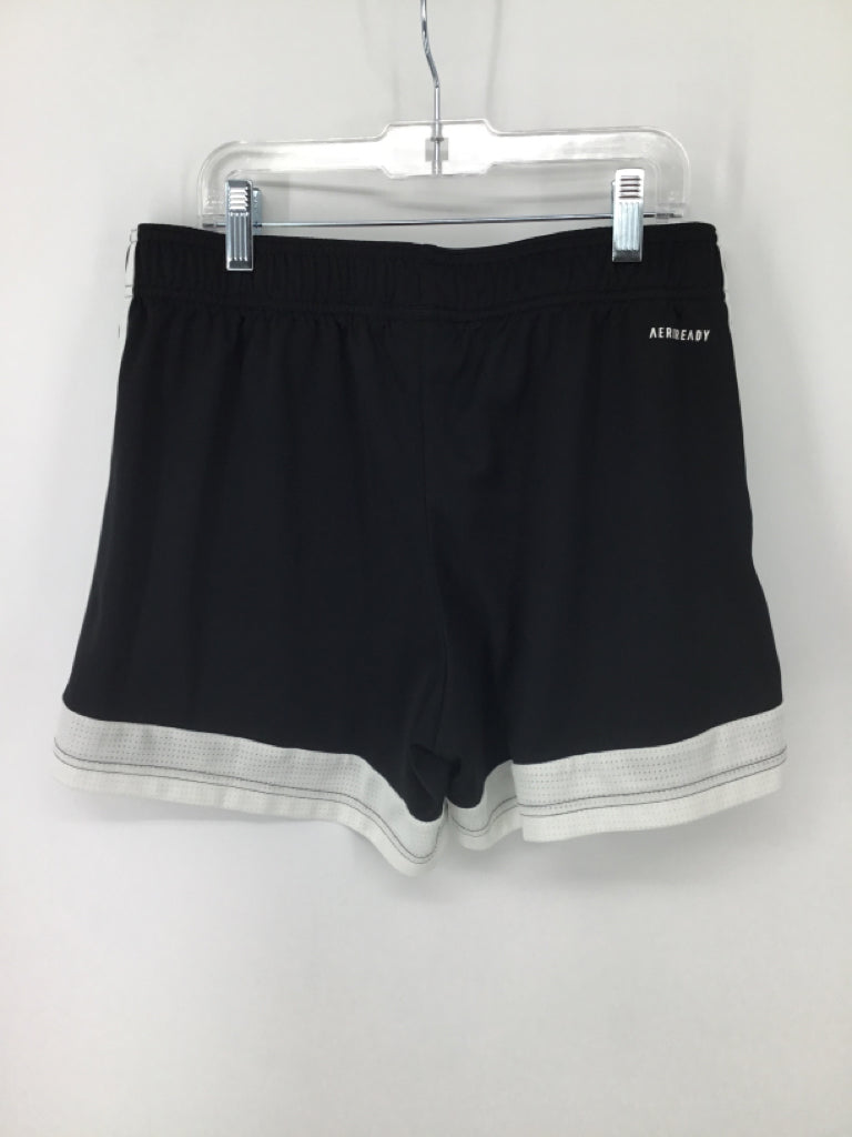 Adidas Child Size 10 Black Solid Shorts - boys