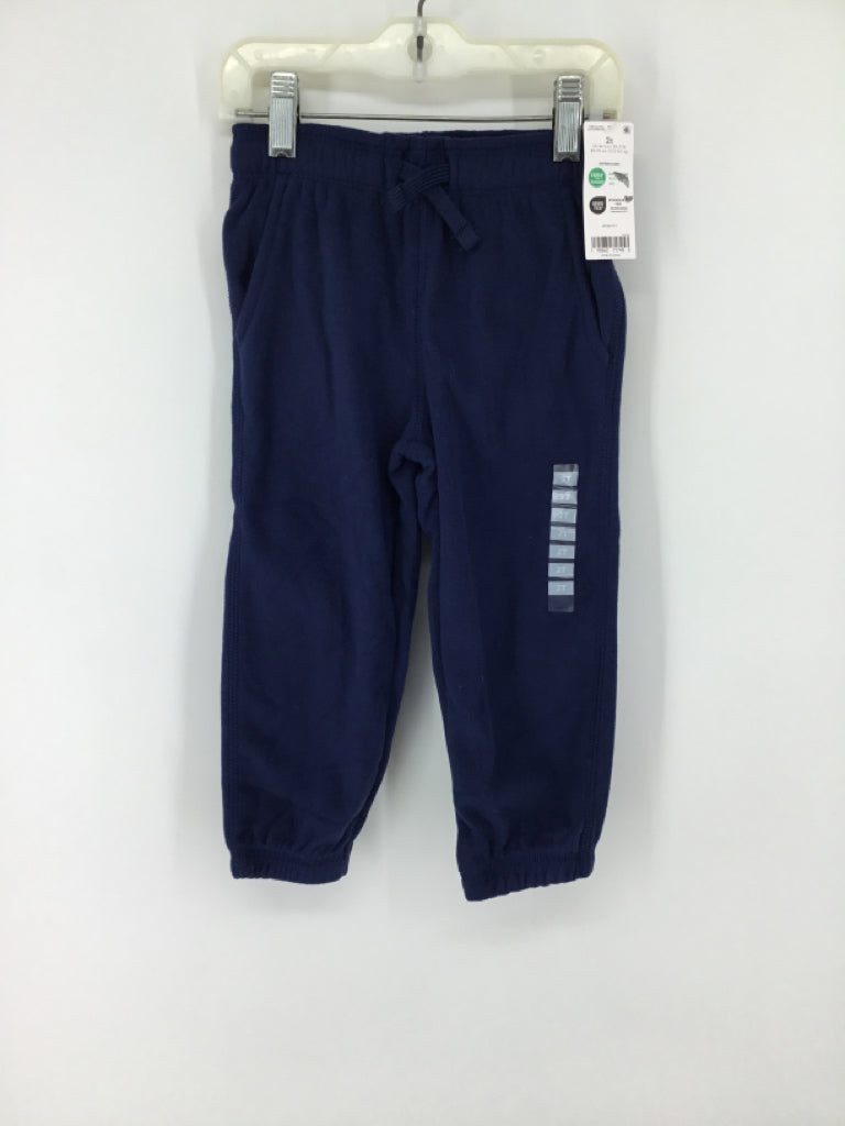Carter's Child Size 2 Slim Navy Solid Pants - boys
