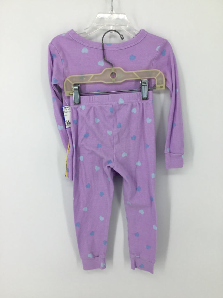 Disney Child Size 4 Purple Pajamas - girls