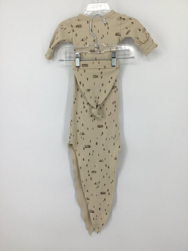 Make Make Child Size Newborn Tan Sleepers