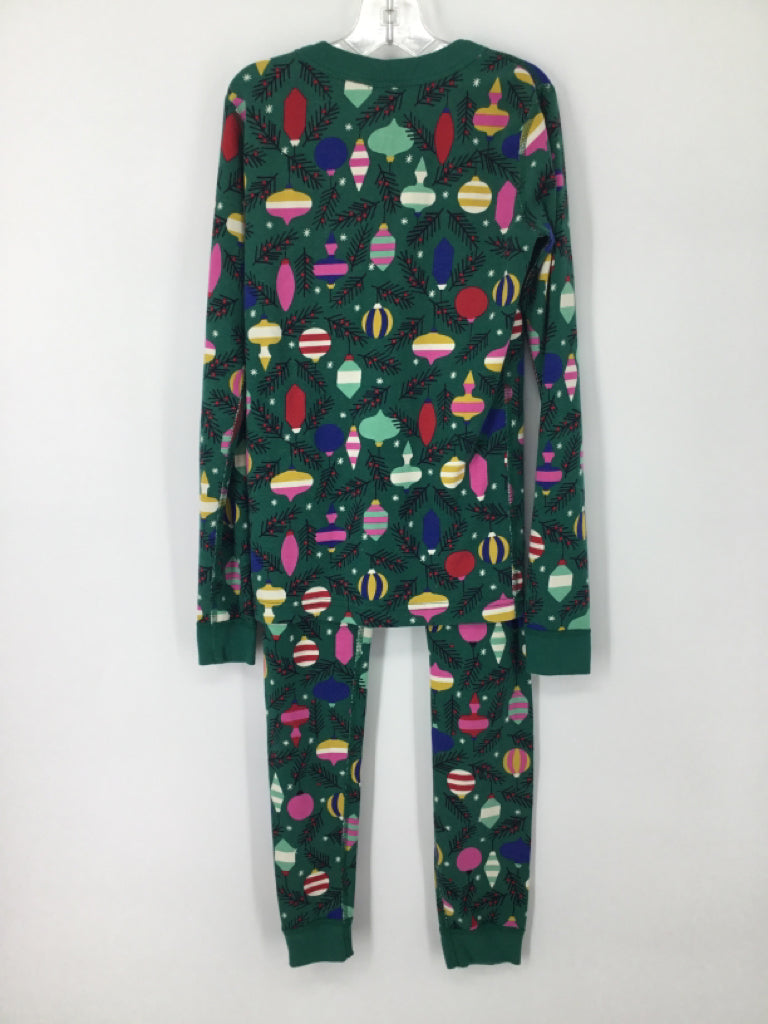 Hanna Andersson Child Size 12 Months Green Christmas Pajamas