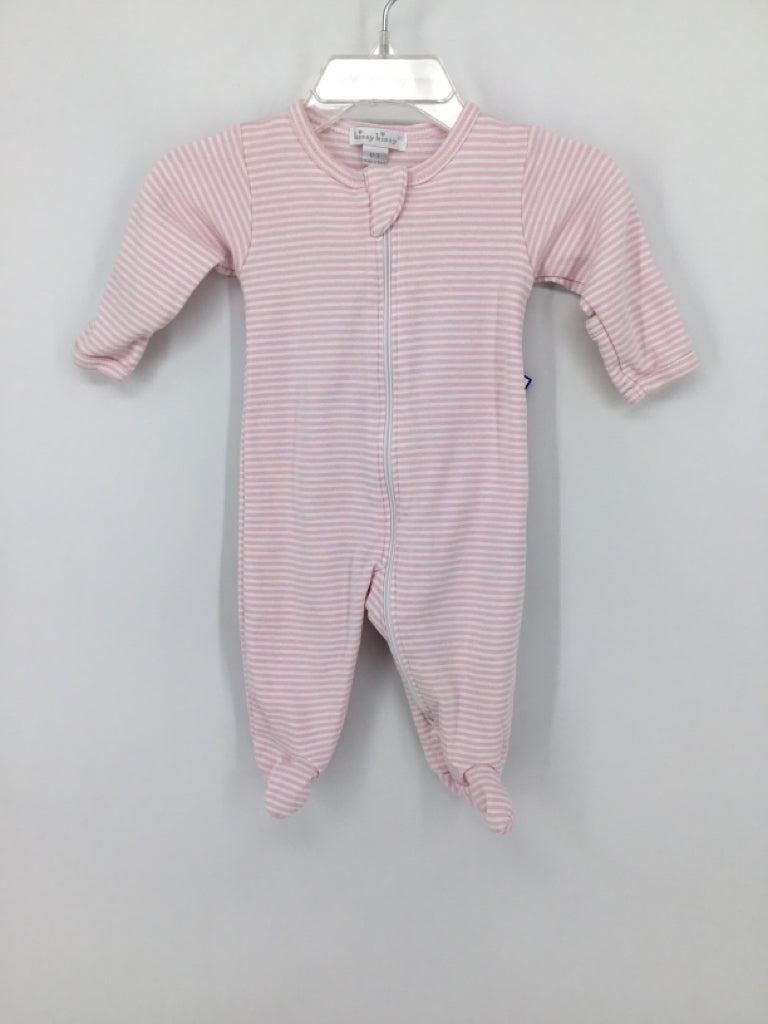 Kissy Kissy Child Size 0-3 Months Pink Sleepers