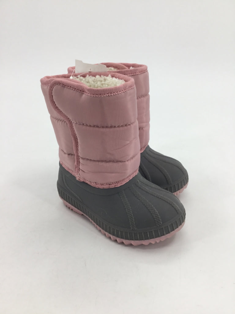 Old Navy Child Size 5 Toddler Pink Rain/Snow Boots