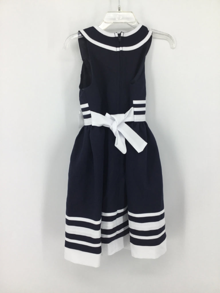 Bonnie Jean Child Size 5 Navy Dress - girls