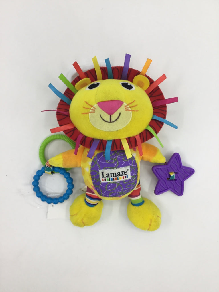 Lamaze Purring Logan the Lion Clip on Toy
